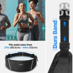 OPASKA NA RAMIĘ SPIGEN A710 DYNAMIC SHIELD WAIST BAG BLACK