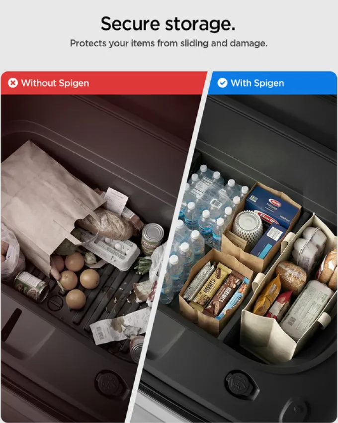ORGANIZER DO PRZEDNIEGO BAGAŻNIKA SPIGEN TESLA MODEL Y JUNIPER FRUNK DIVIDER BLACK