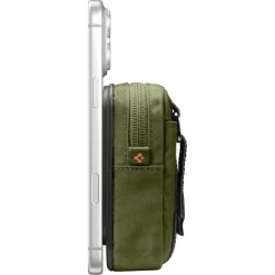 ORGANIZER MAGSAFE SPIGEN POUCH TINTAPZIP OLIVE GREEN