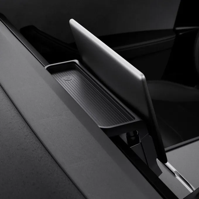 ORGANIZER POD EKRAN SPIGEN TESLA MODEL 3 2024 UNDER SCREEN STORAGE ORGANIZER BLACK