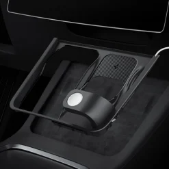 ORGANIZER Z UCHWYTEM DO ŁADOWARKI SPIGEN TESLA MODEL Y/3 3W1 WIRELESS CHARGING HUB MOUNT BLACK