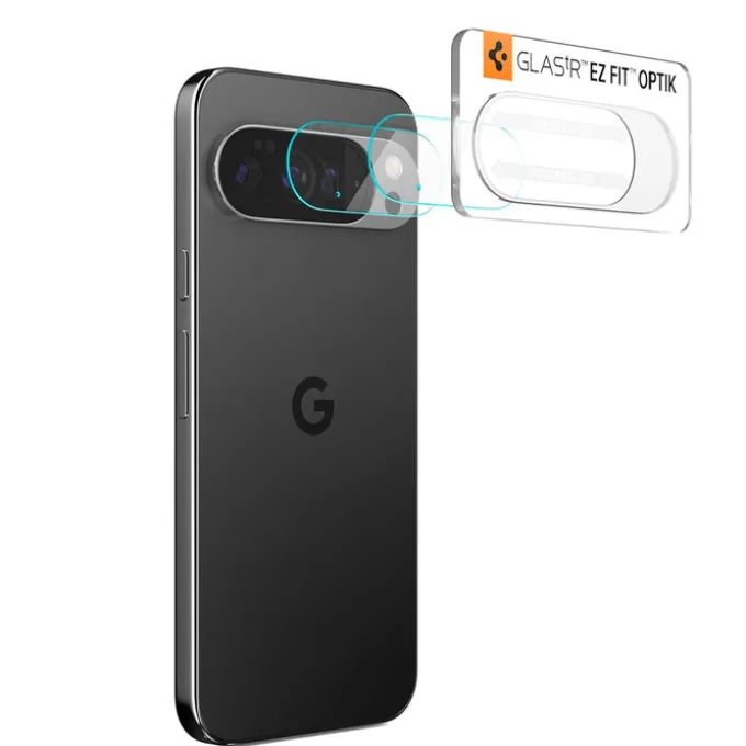 OSŁONA APARATU SPIGEN GOOGLE PIXEL 10 PRO OPTIK GLAS.TR CAMERA PROTECTOR 2-PACK CRYSTAL CLEAR