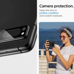 OSŁONA APARATU SPIGEN GOOGLE PIXEL FOLD GLASS EZ FIT OPTIK PRO 2 PACK BLACK