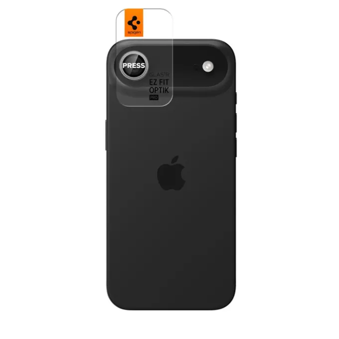 OSŁONA APARATU SPIGEN IPHONE 17 AIR OPTIK PRO GLASS.TR ”EZ”FIT CAMERA PROTECTOR 2-PACK SILVER
