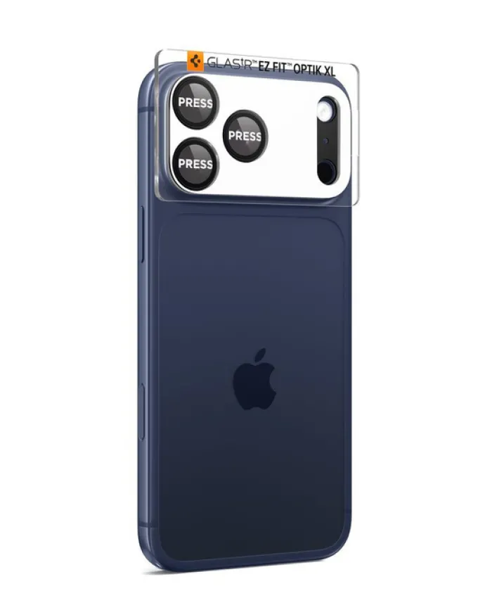 OSŁONA APARATU SPIGEN IPHONE 17 PRO MAX OPTIK PRO XL GLAS.TR ”EZ FIT” CAMERA PROTECTOR BLACK