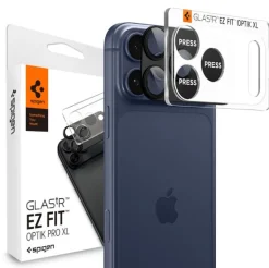 OSŁONA APARATU SPIGEN IPHONE 17 PRO OPTIK PRO XL GLAS.TR ”EZ FIT” CAMERA PROTECTOR BLACK