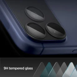OSŁONA APARATU SPIGEN IPHONE 17 PRO OPTIK PRO XL GLAS.TR ”EZ FIT” CAMERA PROTECTOR BLACK