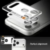 OSŁONA APARATU SPIGEN IPHONE 17 PRO MAX OPTIK PRO XL GLAS.TR ”EZ FIT” CAMERA PROTECTOR SILVER