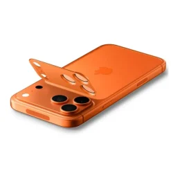 OSŁONA APARATU SPIGEN IPHONE 17 PRO MAX OPTIK PRO XL GLAS.TR ”EZ FIT” CAMERA PROTECTOR ORANGE