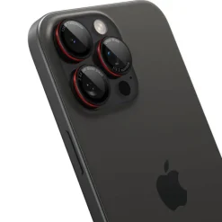 OSŁONA APARATU SPIGEN IPHONE 14 PRO / 14 PRO MAX / 15 PRO / 15 PRO MAX / 16 PRO / 16 PRO MAX OPTIK PRO L-SERIES GLAS.TR ”EZ FIT” 2-PACK BLACK