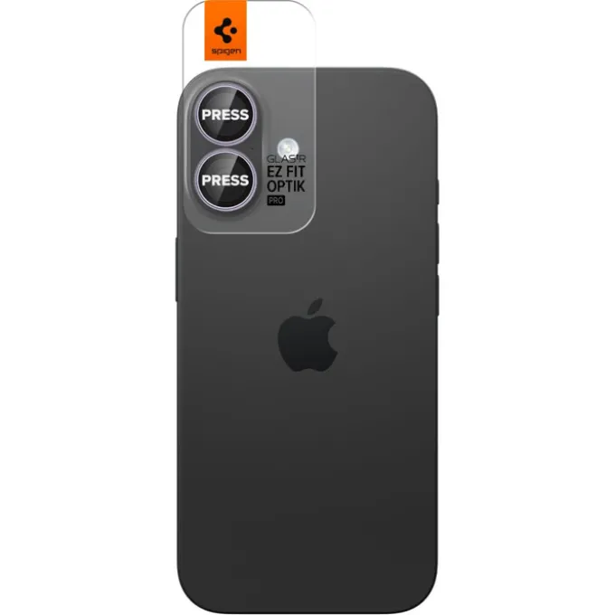 OSŁONA APARATU SPIGEN IPHONE 16 / 16 PLUS / 17 OPTIK PRO GLAS.TR ”EZ FIT” CAMERA PROTECTOR 2-PACK PURPLE