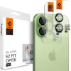 OSŁONA APARATU SPIGEN IPHONE 16 / 16 PLUS / 17 OPTIK PRO GLAS.TR ”EZ FIT” CAMERA PROTECTOR 2-PACK GREEN
