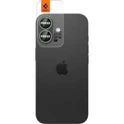 OSŁONA APARATU SPIGEN IPHONE 16 / 16 PLUS / 17 OPTIK PRO GLAS.TR ”EZ FIT” CAMERA PROTECTOR 2-PACK GREEN