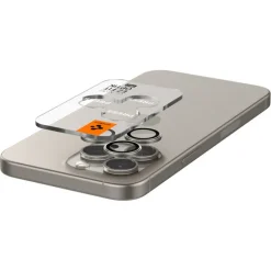 OSŁONA APARATU SPIGEN IPHONE 15 PRO / MAX / 16 PRO / MAX OPTIK.TR EZ FIT 2-PACK NATURAL TITANIUM