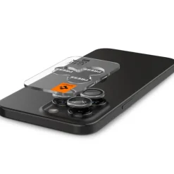 OSŁONA APARATU SPIGEN IPHONE 14 PRO / 14 PRO MAX / 15 PRO / 15 PRO MAX / 16 PRO / 16 PRO MAX / 17 PRO / 17 PRO MAX OPTIK.TR ”EZ FIT” 2-PACK CRYSTAL CLEAR