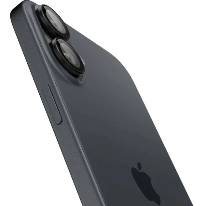 OSŁONA APARATU SPIGEN OPTIK PRO GLAS.TR ”EZ FIT” CAMERA PROTECTOR 2-PACK IPHONE 16 / 16 PLUS BLACK