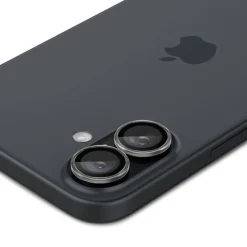 OSŁONA APARATU SPIGEN OPTIK PRO GLAS.TR ”EZ FIT” CAMERA PROTECTOR 2-PACK IPHONE 16 / 16 PLUS CRYSTAL CLEAR