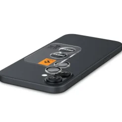 OSŁONA APARATU SPIGEN OPTIK PRO GLAS.TR ”EZ FIT” CAMERA PROTECTOR 2-PACK IPHONE 16 / 16 PLUS CRYSTAL CLEAR
