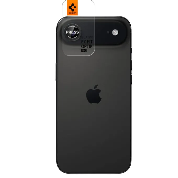 OSŁONA APARATU SPIGEN OPTIK PRO L-SERIES GLAS.TR ”EZ FIT” CAMERA PROTECTOR 2-PACK IPHONE AIR BLACK/RED