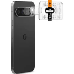OSŁONA APARATU SPIGEN OPTIK.TR ”EZ FIT” CAMERA PROTECTOR 2-PACK GOOGLE PIXEL 9 PRO CRYSTAL CLEAR