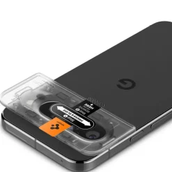OSŁONA APARATU SPIGEN OPTIK.TR ”EZ FIT” CAMERA PROTECTOR 2-PACK GOOGLE PIXEL 9 PRO XL CRYSTAL CLEAR
