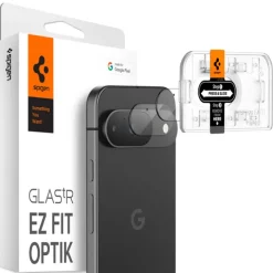 OSŁONA APARATU SPIGEN OPTIK.TR ”EZ FIT” CAMERA PROTECTOR 2-PACK GOOGLE PIXEL 9 CRYSTAL CLEAR