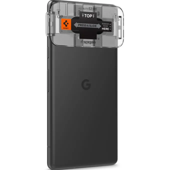 Osłona Aparatu Spigen Optik.tr ”ez Fit” Camera Protector 2-pack Google Pixel 7A Black