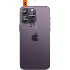 Osłona Aparatu Spigen Optik.tr ”ez Fit” Camera Protector 2-pack IPHONE 14 PRO / MAX / 15 PRO / MAX / 16 PRO / MAX / 17 PRO / MAX BLACK