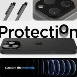Osłona Aparatu Spigen Optik.tr Camera Protector 2-pack iPhone 14 Pro / 14 Pro Max / 15 Pro / 15 Pro Max Black