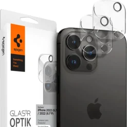 Osłona Aparatu Spigen Optik.tr Camera Protector 2-pack iPhone 14 Pro / 14 Pro Max Crystal Clear