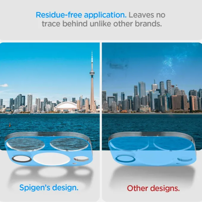 Osłona Aparatu Spigen Optik.tr Camera Protector 2-pack iPhone 14 Pro / 14 Pro Max Crystal Clear