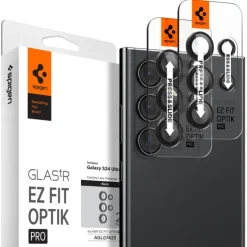 Osłona Aparatu Spigen Optik.tr ”ez Fit” Camera Protector 2-pack Samsung Galaxy S24 Ultra Black
