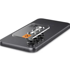 Osłona Aparatu Spigen Optik.tr ”ez Fit” Camera Protector 2-pack Galaxy S23 Fe Black