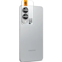 OSŁONA APARATU SPIGEN SAMSUNG GALAXY S25 EDGE OPTIK PRO GLAS.TR ”EZ FIT” CAMERA PROTECTOR 2-PACK CZARNA