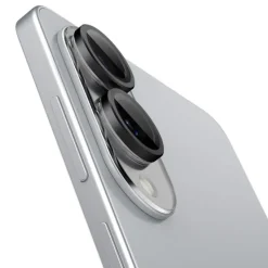 OSŁONA APARATU SPIGEN SAMSUNG GALAXY S25 EDGE OPTIK PRO GLAS.TR ”EZ FIT” CAMERA PROTECTOR 2-PACK CZARNA