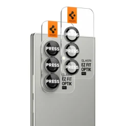 OSŁONA APARATU SPIGEN SAMSUNG GALAXY Z FOLD 7 OPTIK PRO HD GLAS.TR ”EZ FIT” CAMERA PROTECTOR 2-PACK CZARNA