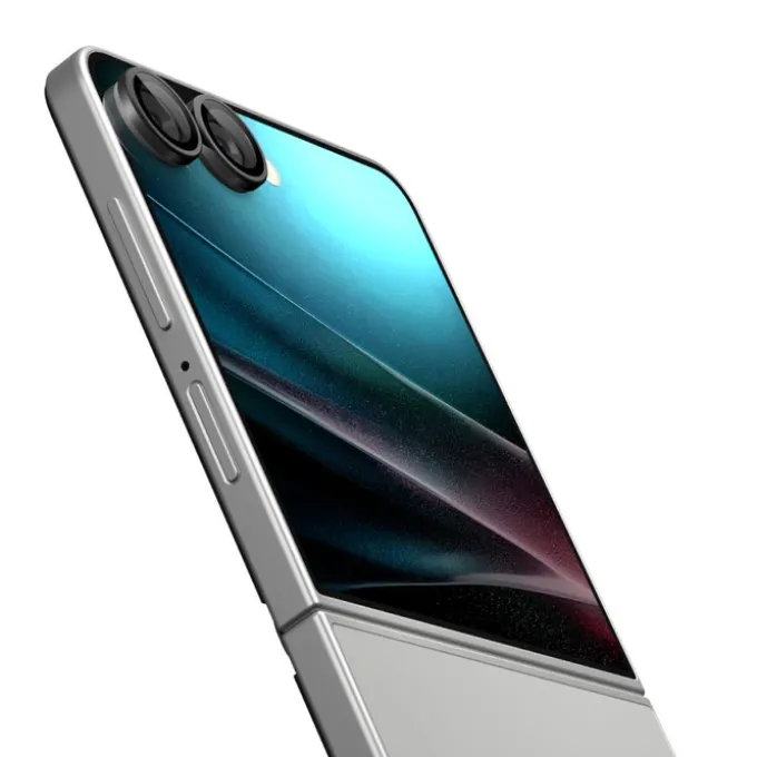 OSŁONA APARATU SPIGEN SAMSUNG GALAXY Z FLIP 7 OPTIK PRO HD GLAS.TR ”EZ FIT” CAMERA PROTECTOR 2-PACK CZARNA