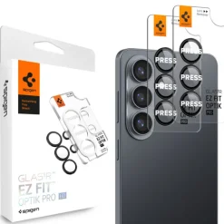 OSŁONA APARATU SPIGEN SAMSUNG GALAXY S26+ PLUS OPTIK PRO HD GLAS.TR ”EZ FIT” 2-PACK CZARNA