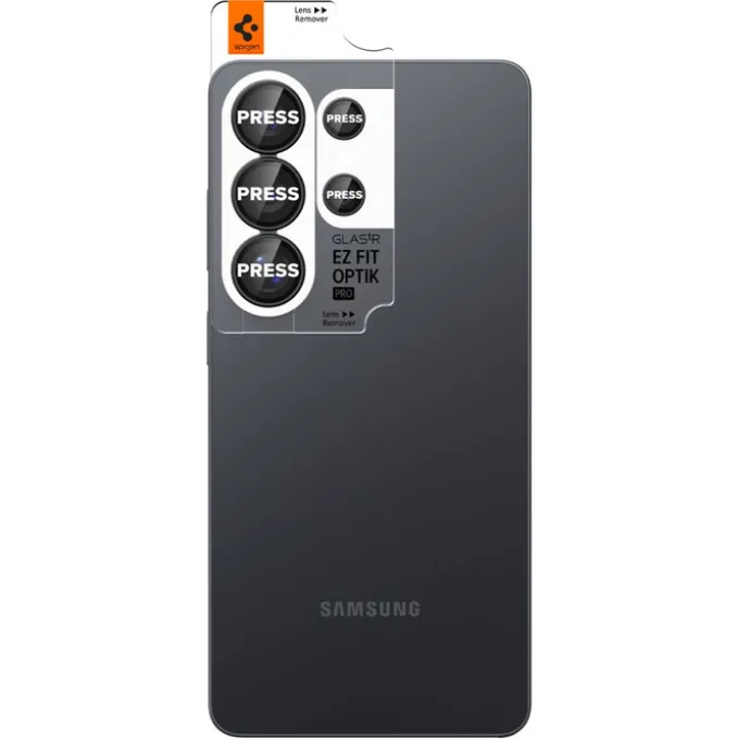 OSŁONA APARATU SPIGEN SAMSUNG GALAXY S26 ULTRA OPTIK PRO HD GLAS.TR ”EZ FIT” 2-PACK BLACK