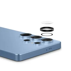 OSŁONA APARATU SPIGEN SAMSUNG GALAXY S25 ULTRA OPTIK PRO HD GLAS.TR ”EZ FIT” CAMERA PROTECTOR 2-PACK CZARNA