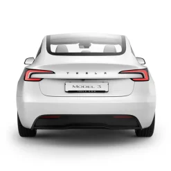 OSŁONA NA LOGO ZNACZEK SPIGEN TESLA MODEL 3 2024 REAR EMBLEM LOGO FULL COVER CARBON