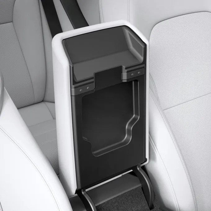 OSŁONA PODŁOKIETNIKA SPIGEN TESLA MODEL 3 2024 ARMREST COVER WHITE