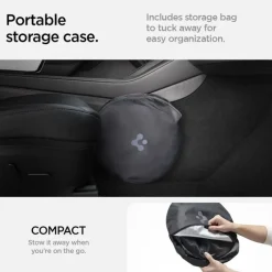 OSŁONA PRZECIWSŁONECZNA SPIGEN TESLA MODEL X CAR FRONT WINDSHIELD SUNSHADE BLACK