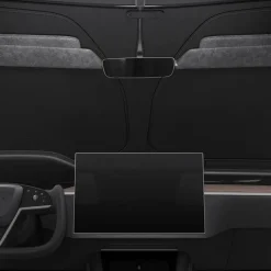 OSŁONA PRZECIWSŁONECZNA SPIGEN TESLA MODEL X CAR FRONT WINDSHIELD SUNSHADE BLACK