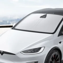 OSŁONA PRZECIWSŁONECZNA SPIGEN TESLA MODEL X CAR FRONT WINDSHIELD SUNSHADE BLACK