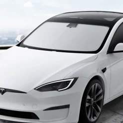 OSŁONA PRZECIWSŁONECZNA SPIGEN TESLA MODEL S CAR FRONT WINDSHIELD SUNSHADE BLACK