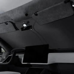 OSŁONA PRZECIWSŁONECZNA SPIGEN TESLA MODEL S CAR FRONT WINDSHIELD SUNSHADE BLACK