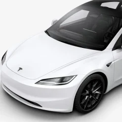 OSŁONA PRZEDNIEGO LOGO ZNACZEK SPIGEN TESLA MODEL 3 2024 FRONT EMBLEM LOGO FULL COVER BLACK