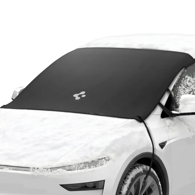 OSŁONA PRZEDNIEJ SZYBY SPIGEN TESLA MODE 3/3 2024 Y/Y JUNIPER CZARNA