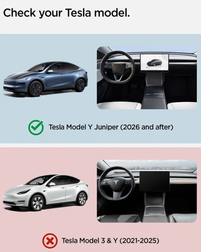 OSŁONA SPIGEN TESLA MODEL Y 2025 WIRELESS CHARGING PAD COVER WHITE